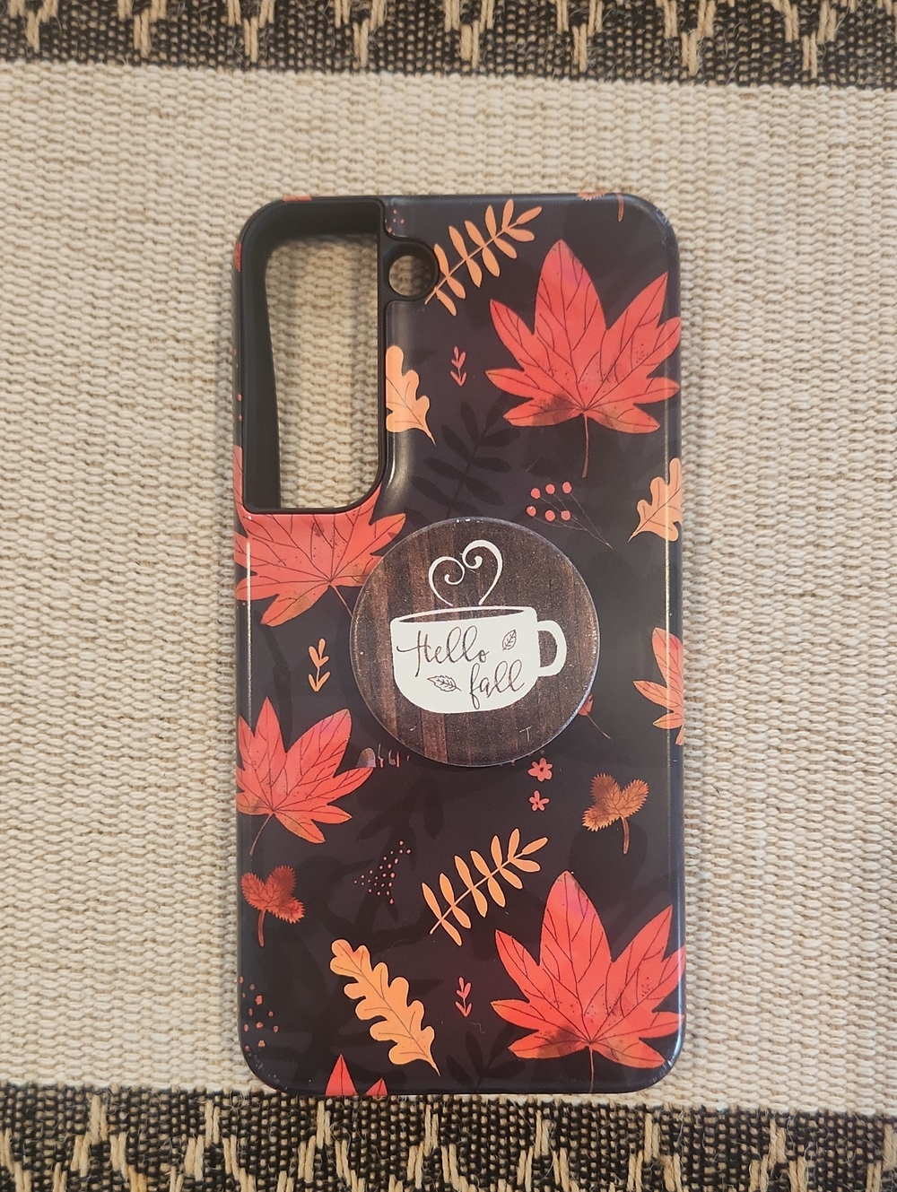Stringberry Autumn Leaves Samsung Galaxy S22 Phone Case, Matte Finish